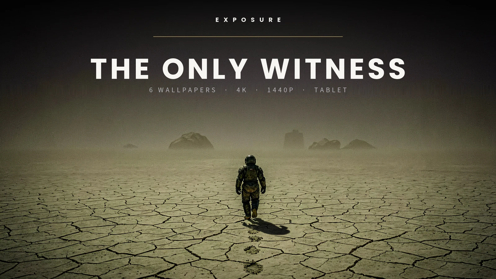 The Only Witness — Vast worlds. Always one small figure.